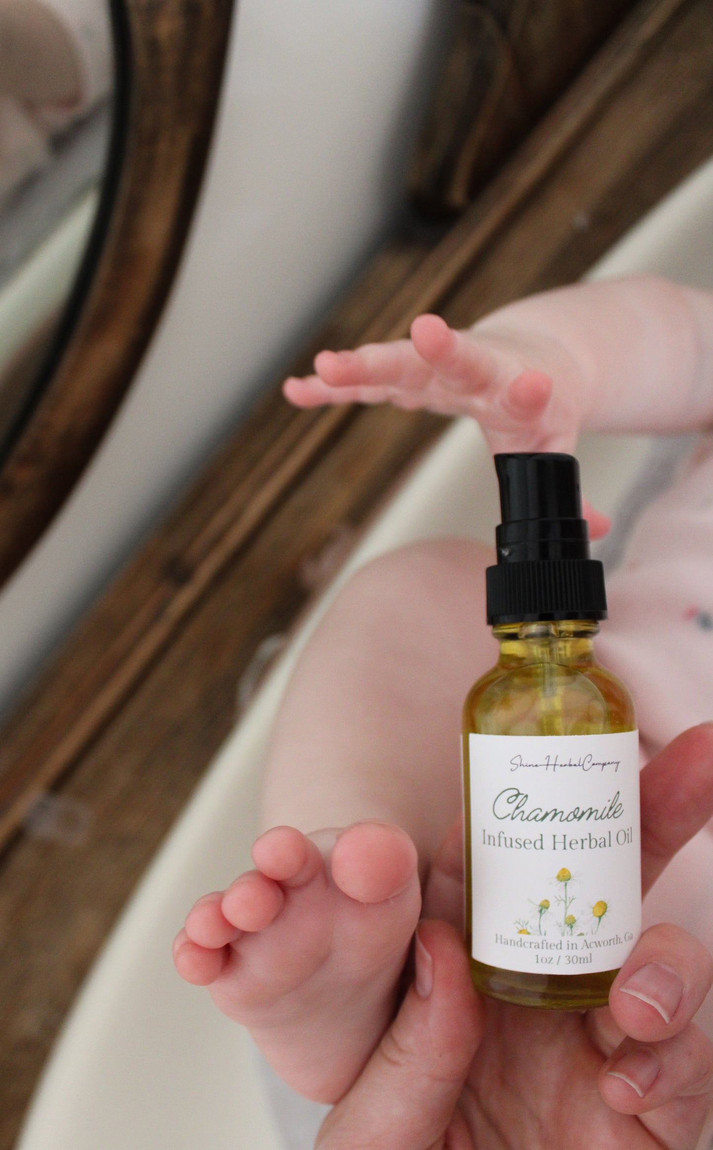 Chamomile Infused Herbal Oil