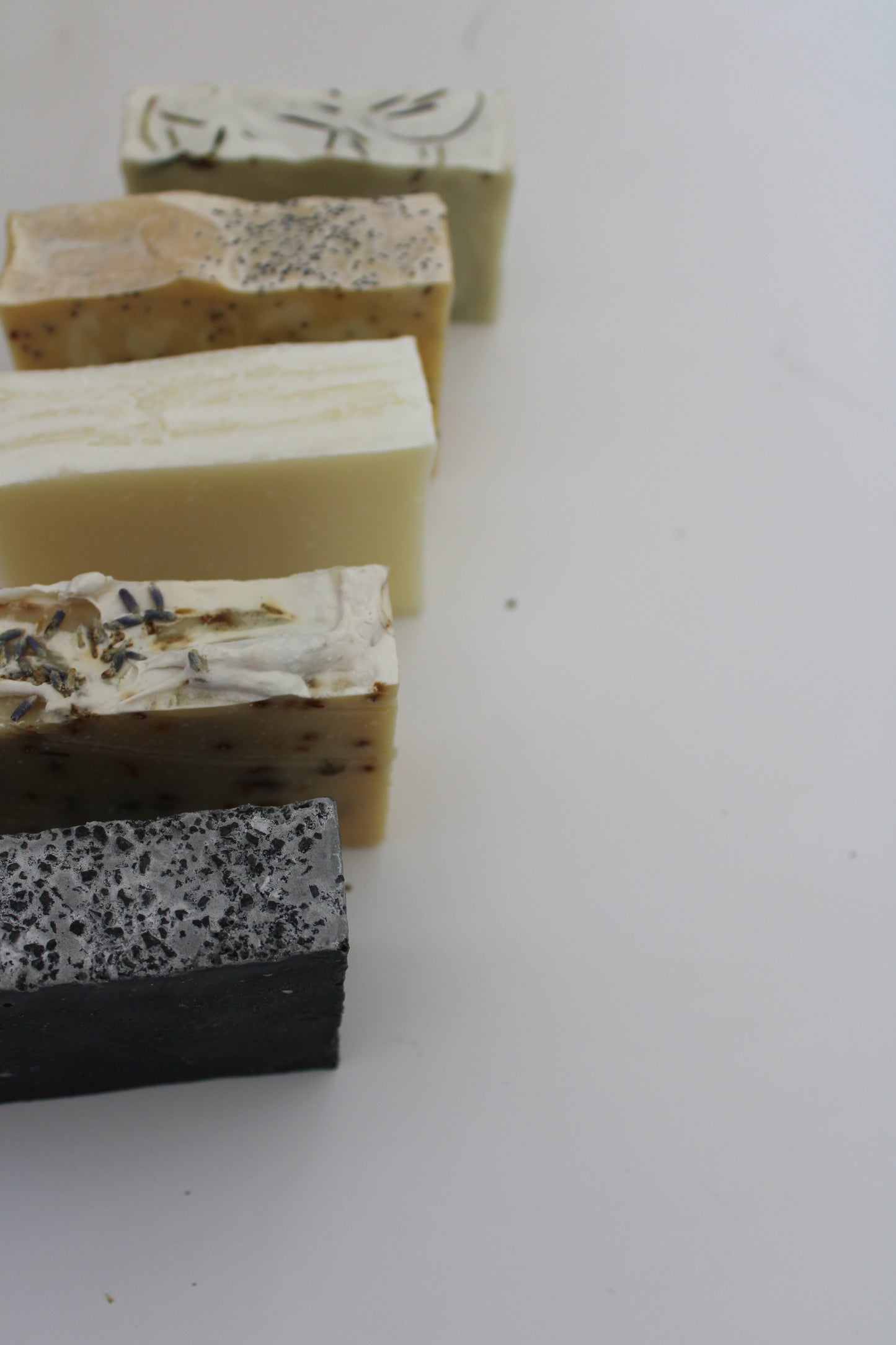 Cold processed soaps
