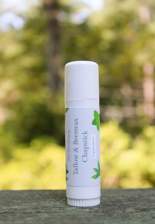 Peppermint Tallow Chapstick