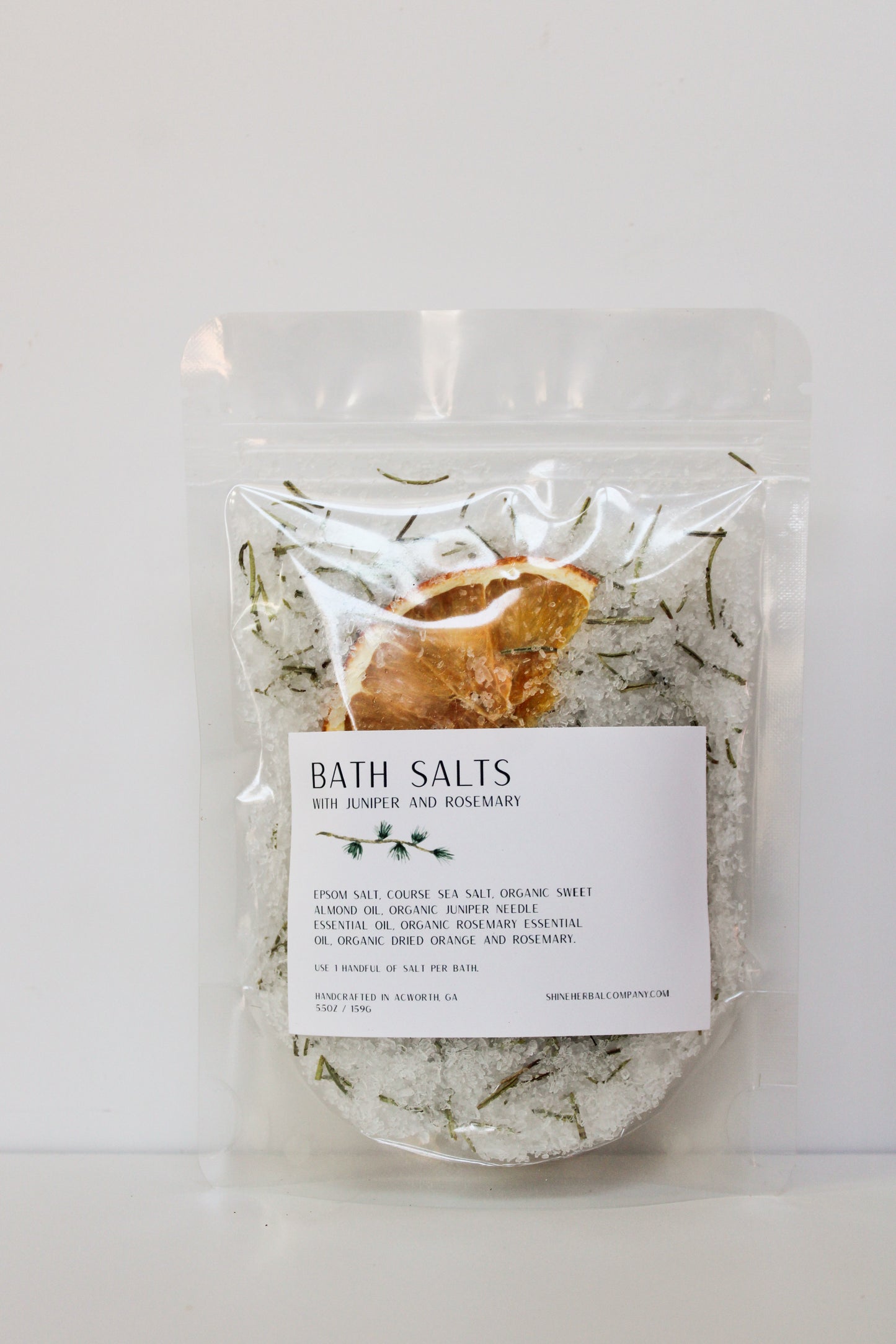 Juniper and Rosemary Bath Salts