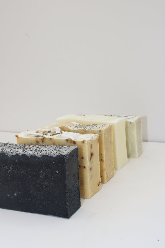 Cold processed soaps