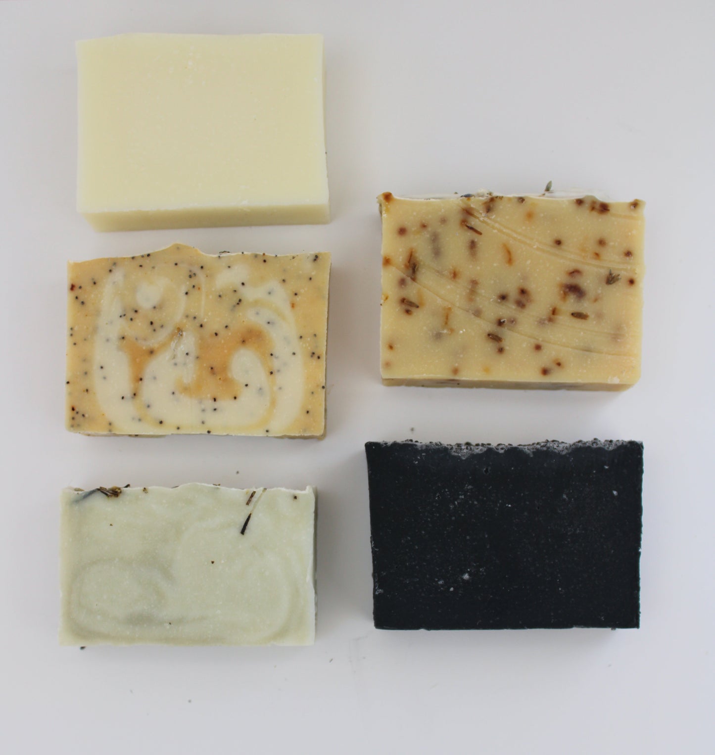 Cold processed soaps
