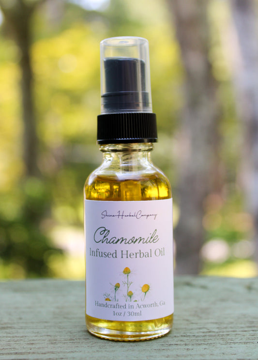 Chamomile Infused Herbal Oil