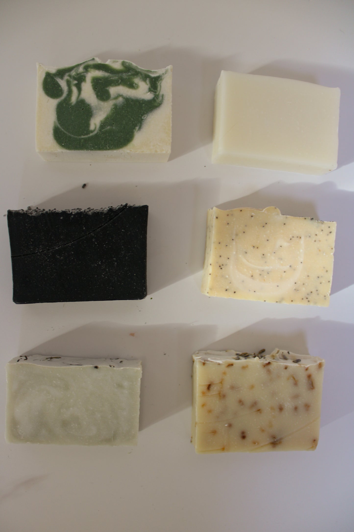 Cold processed soaps