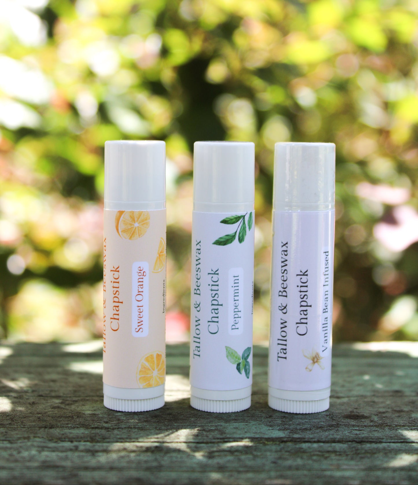Tallow Chapsticks